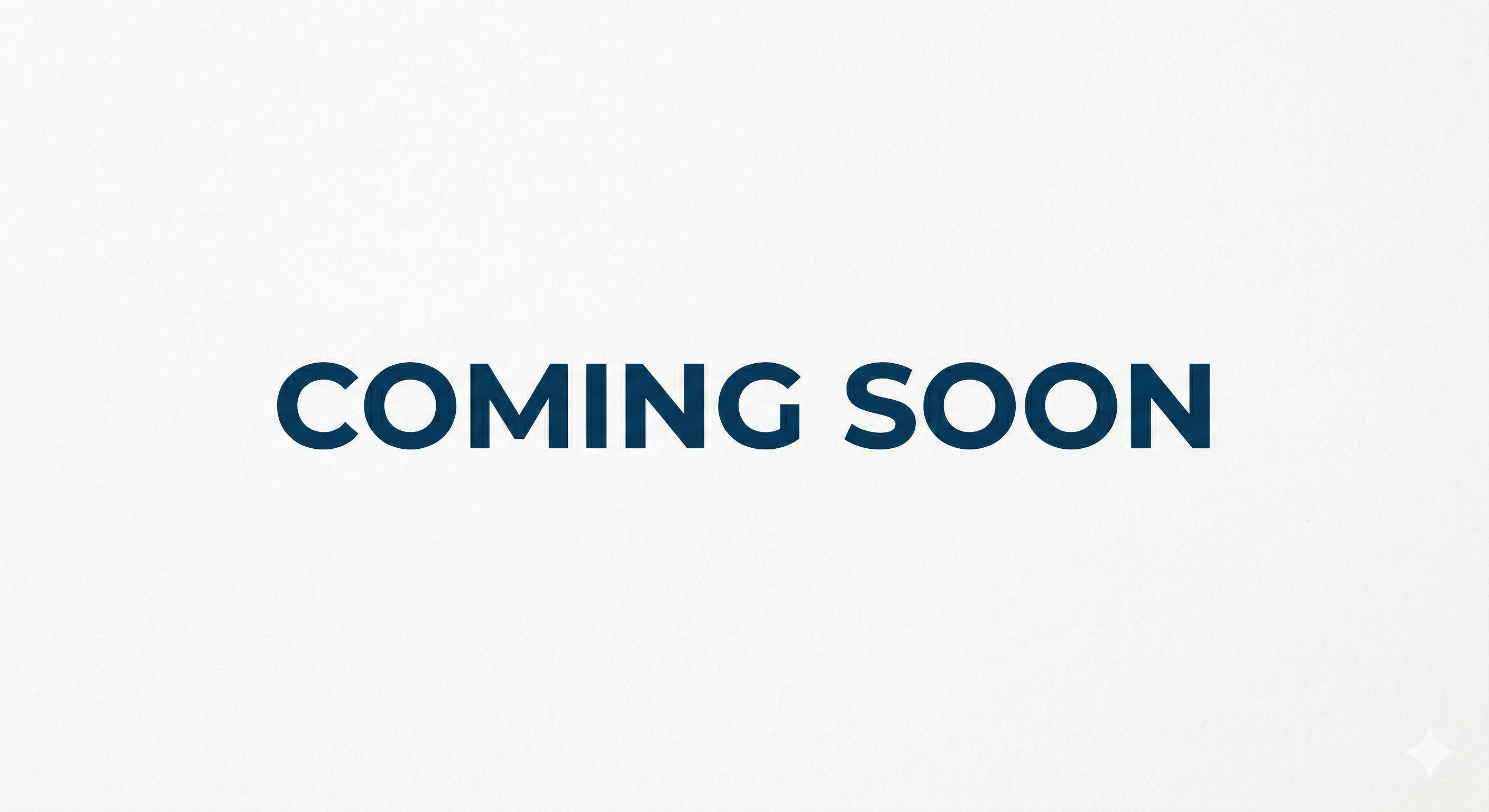 Coming Soon
